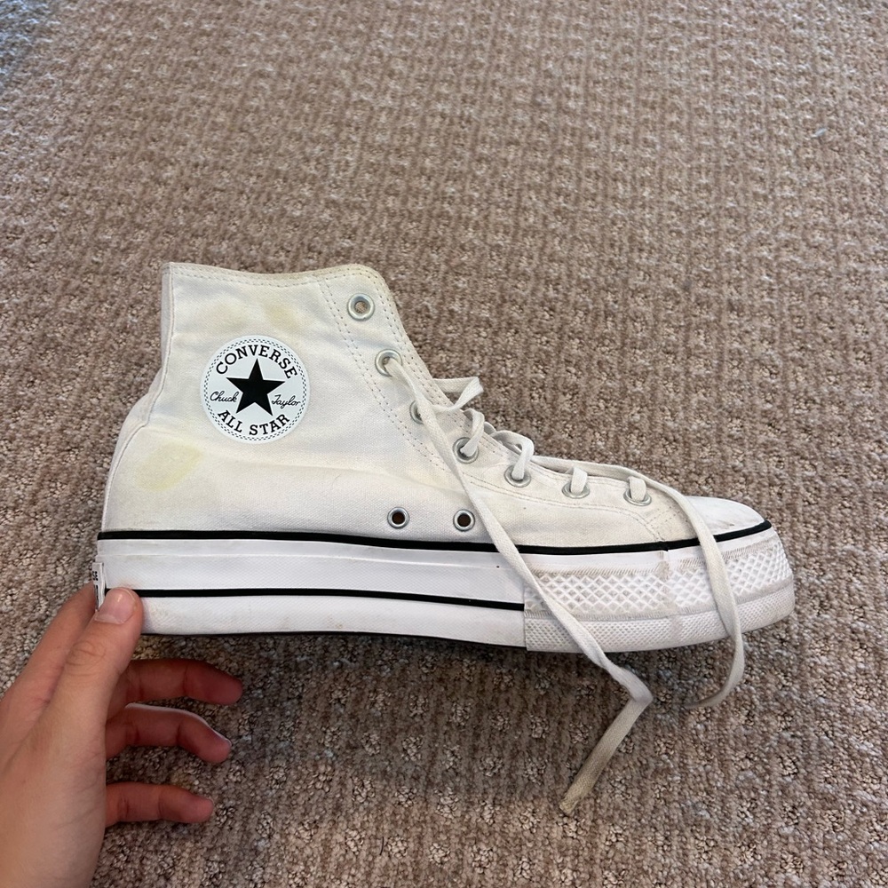 Converse Women's White High-Top Sneakers
